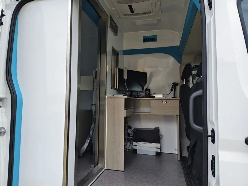 JMC Diesel LHD Mobile DR X-Ray Clinic high quality
